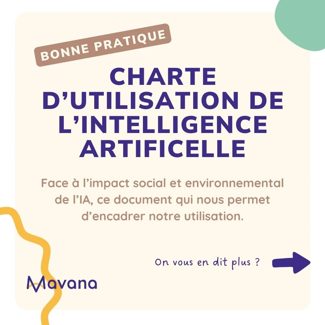 Charte d’utilisation de systèmes d’intelligence artificielle
